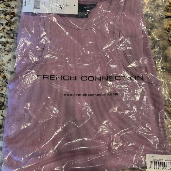 French Connection Rasha Ribbed Jersey Dress - Picture 2 of 4